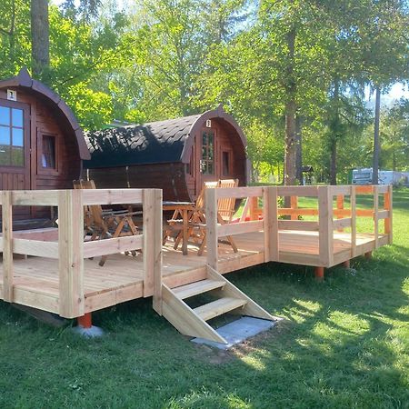 Campingplatz Koberbachtalsperre - Campingfass Mieten Langenbernsdorf 外观 照片