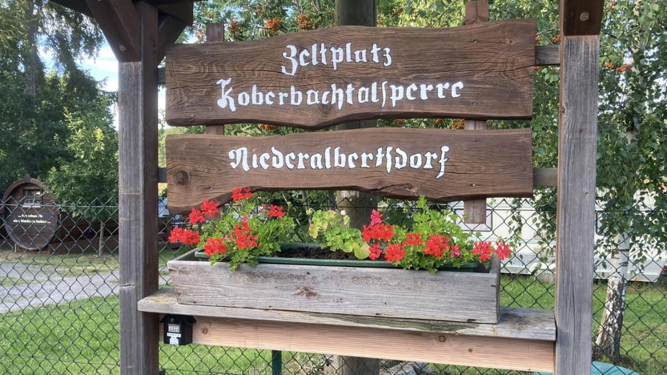 Campingplatz Koberbachtalsperre - Campingfass Mieten Langenbernsdorf 外观 照片